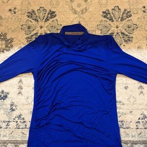 Enza Costa Women's Cobalt Blue Long Sleeve Top